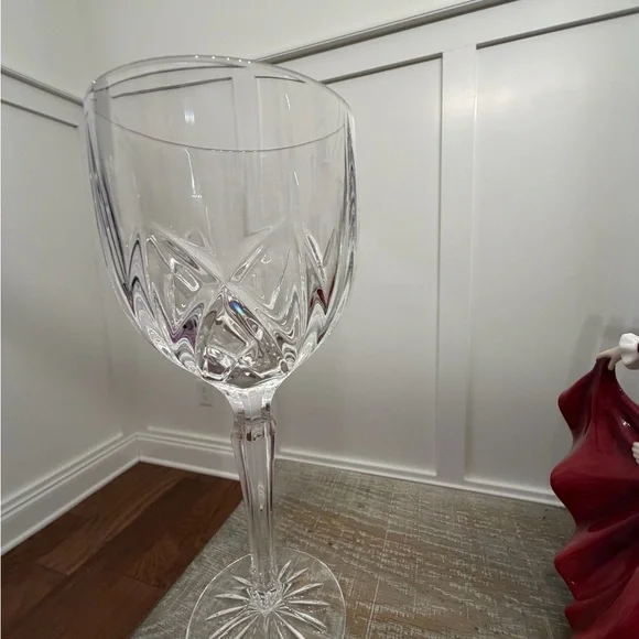 Waterford Marquis BROOKSIDE 8 5/8" Wine Water GOBLETS Glasses 12 oz Set (7) - Picture 7 of 9